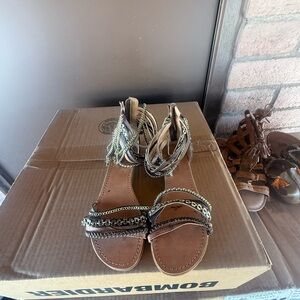 Zigi Soho Multi-Color Strappy Sandals